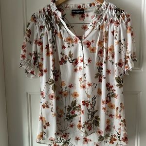Delicate floral blouse